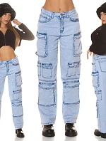 Sexy džíny J209F světle modré - Koucla