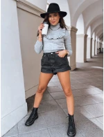 Dámský svetr NOAH světle šedý Dstreet MY1410 Dámský svetr NOAH světle šedý Dstreet MY1410