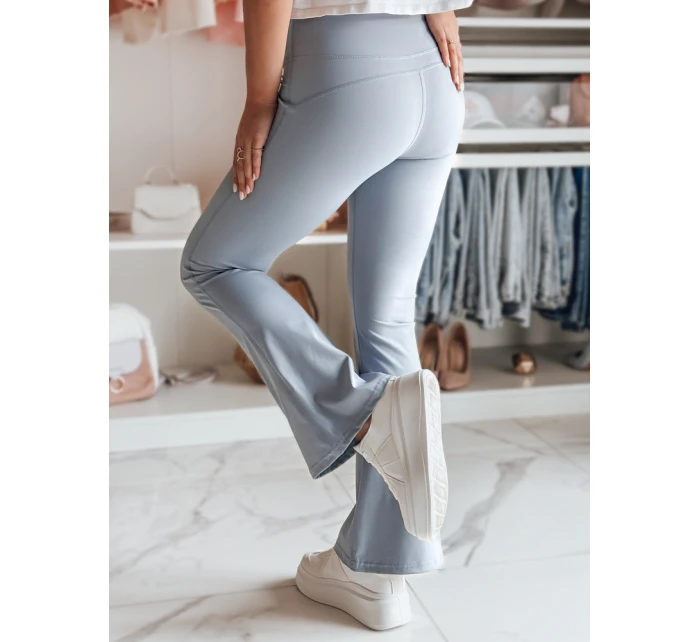 Dámské legíny do zvonu FARAFII modré FashionStreet UY2614 Dámské legíny do zvonu FARAFII modré FashionStreet UY2614