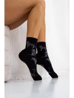 Milena 0200 Kočky ponožky 37-41