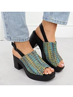 Dámské sandály na pletené tyči M.Daszynski MR23126-7