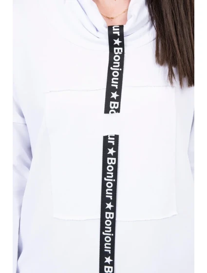 Šaty s kravatou bílé Šaty s kravatou bílé