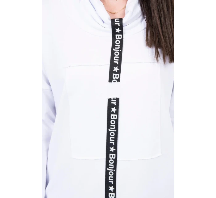 Šaty s kravatou bílé Šaty s kravatou bílé