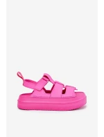Dámské Sandály Na Platformě Fuchsie Nitavelia Dámské Sandály Na Platformě Fuchsie Nitavelia