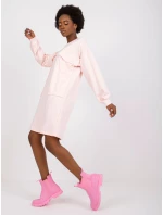 Dámské šaty Dress-EM-SK-717.33X-světle růžová Dámské šaty Dress-EM-SK-717.33X-světle růžová