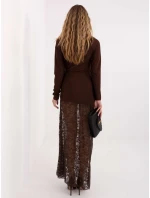 Sukienka MI SK model 21757393 brązowy - FPrice