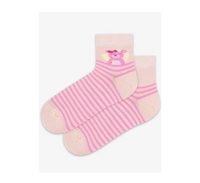 TENKÉ PONOŽKY BARVA 2-6 LET DÍVKY ROSE 21-23 TENKÉ PONOŽKY BARVA 2-6 LET DÍVKY ROSE 21-23