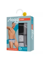 sloggi men Start Midi C2P box - GRAY - SLOGGI GRAY - SLOGGI