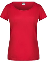 Dámské tričko z bio bavlny 02. red model 22533852 - Daiber