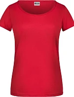 Daiber 8001 Dámské tričko z bio bavlny 02.8001 red