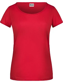Daiber 8001 Dámské tričko z bio bavlny 02.8001 red