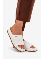 Dámské Pantofle Na Platformě S Big Star Bílé model 21690734 - Big Star Shoes Dámské Pantofle Na Platformě S Big Star Bílé model 21690734 - Big Star Shoes