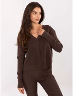 Sweter IT SW model 21302477 ciemny brązowy - FPrice