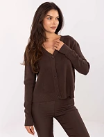 Jumper IT SW 98300.69 tmavě hnědý