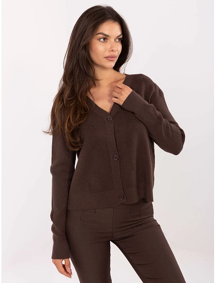 Jumper IT SW 98300.69 tmavě hnědý Jumper IT SW 98300.69 tmavě hnědý