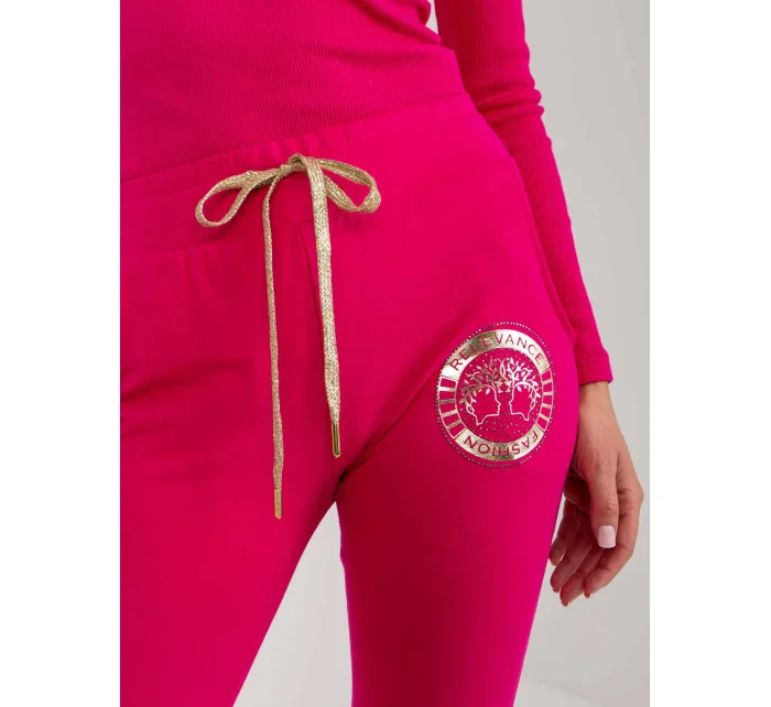 Tepláky RV DR 6650.81P fuchsiová