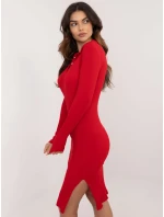 Sukienka RV SK model 20616328 czerwony - FPrice Sukienka RV SK model 20616328 czerwony - FPrice