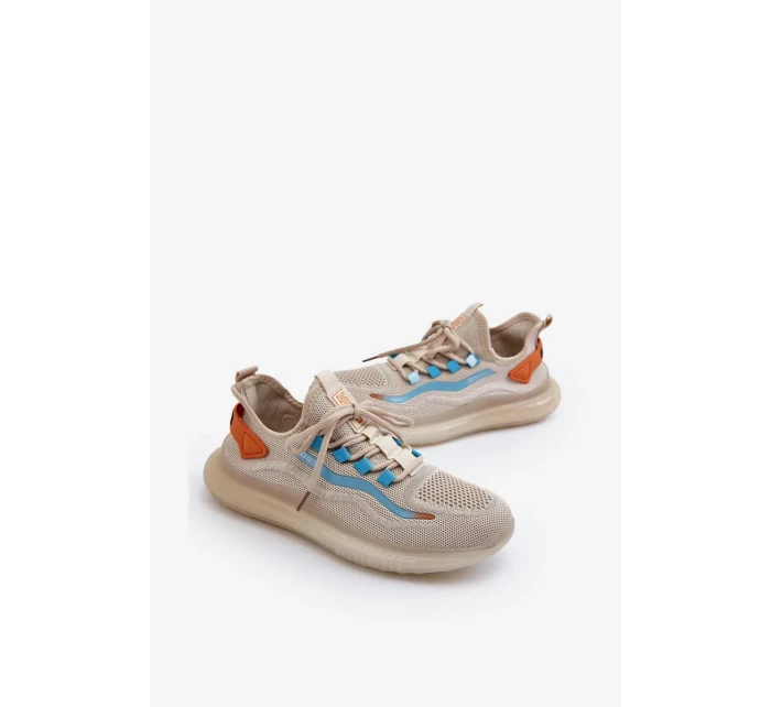 Pánská sportovní obuv HI-POLY SYSTEM Big Star Béžová