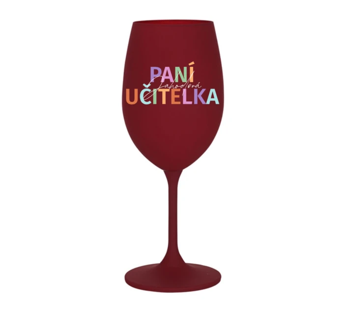 Personalizovaná sklenice pro paní učitelku/pana učitele Personalizovaná sklenice pro paní učitelku/pana učitele