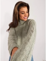 Dámský svetr Jumper TW SW 3002.03 pistácie - Mayflies