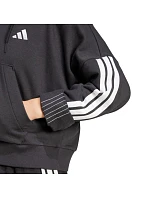 Dámská mikina adidas Essentials French Terry Quarter-Zip Hoodie black JN1956