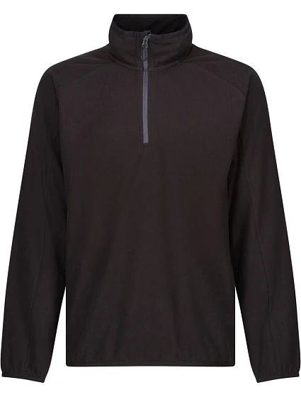 Regatta TRF 691 Fleecová mikina structure s 1/4 zipem "Navigate" 36.F691 black/seal grey Regatta TRF 691 Fleecová mikina structure s 1/4 zipem "Navigate" 36.F691 black/seal grey