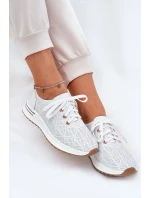 Kožené Lehká Polobotky Dámské model 21691705 Bílé - Artiker