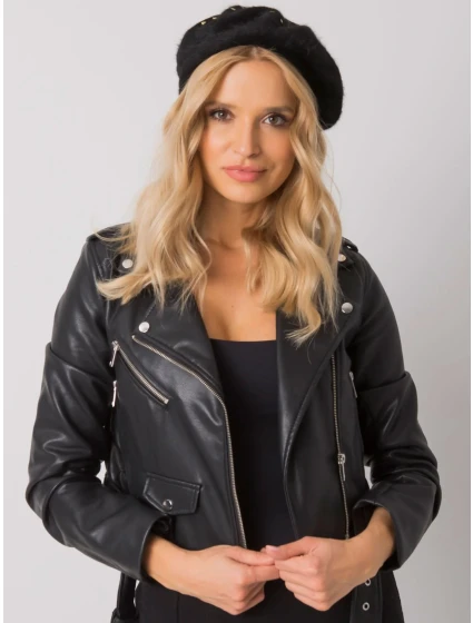 Dámská čepice model 16738602 černá - FPrice Dámská čepice model 16738602 černá - FPrice