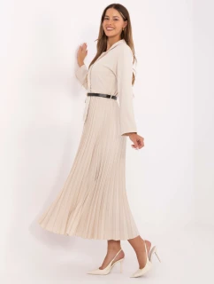 Sukienka IT SK model 21314543 jasny beżowy - FPrice