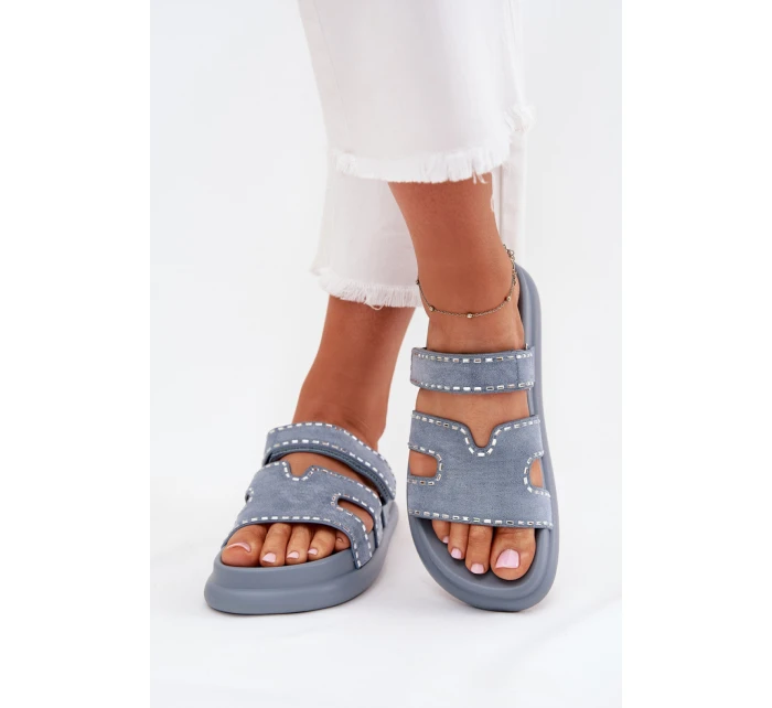 Pantofle model 215724 Step in style Pantofle model 215724 Step in style