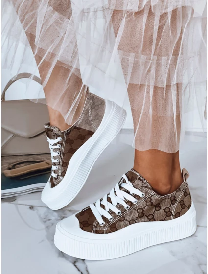 dámské tenisky hnědé model 21972458 - Dstreet