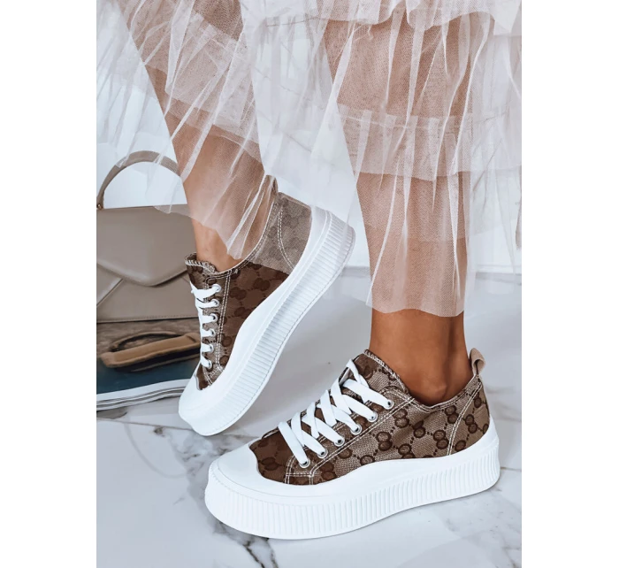 dámské tenisky hnědé model 21972458 - Dstreet