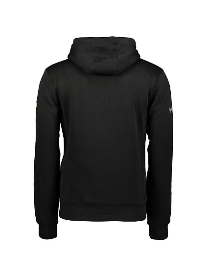 Pánská sportovní mikina BLACK DB MEN 100 s kapucí, černá model 22306434 - Geographical Norway Pánská sportovní mikina BLACK DB MEN 100 s kapucí, černá model 22306434 - Geographical Norway