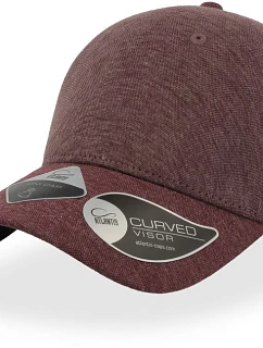 Atlantis Headwear Uni-Cap Piquet 1 panelová kšiltovka 33.6020 burgundy