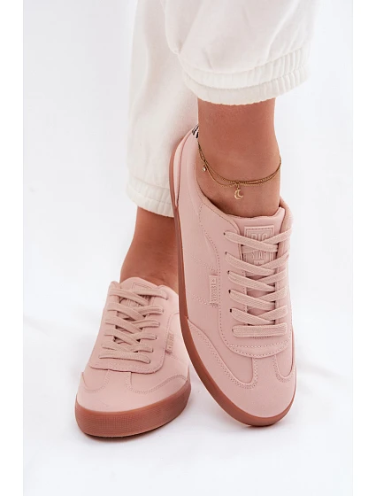 Dámské tenisky z Big Star Růžové model 22040032 - Big Star Shoes