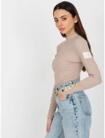 Bluzka TW BZ ciemny bezowy model 21764476 - FPrice Bluzka TW BZ ciemny bezowy model 21764476 - FPrice