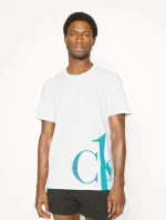 Pánské tričko NM1904E - 1W8 - bílá - Calvin Klein