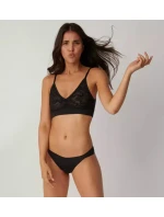 Dámská podprsenka GO Allround Lace Bralette černá 0004 - Sloggi