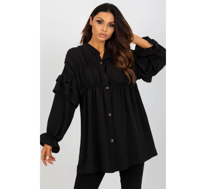 Košile s dlouhým rukávem model 175459 Och Bella Košile s dlouhým rukávem model 175459 Och Bella