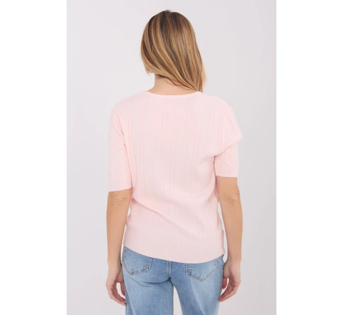 Svetr s krátkým rukávem  model 222834 Factory Price