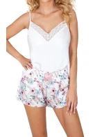 Dámské pyžamo Rosa 1/2 cream - Donna