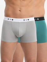 Pánské boxerky 2 ks DIM BOXER ORIGINAL 2x - DIM - zelená