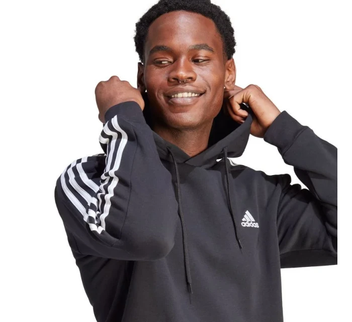 Adidas Essentials Fleece 3-Stripes Hoodie M IB4028 pánské