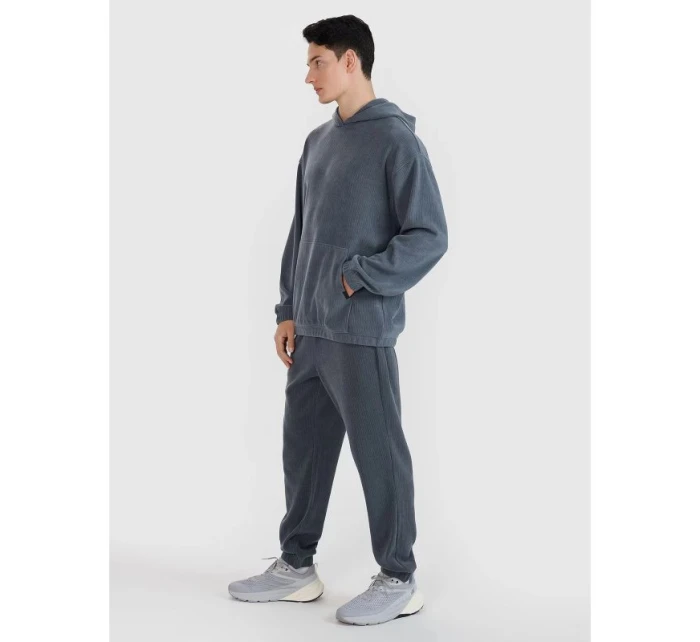 Pánská nepropínací mikina s kapucí 4F 4FRSS25TSWSM2181-22S pánská