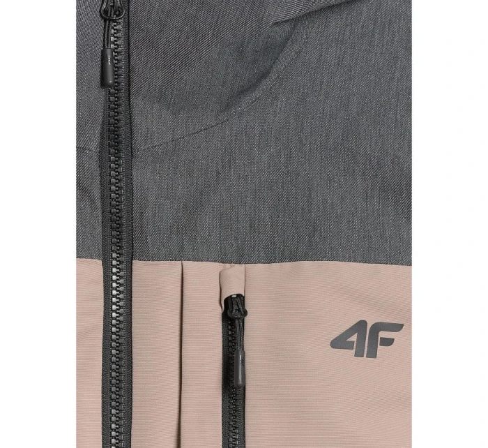 Dětská snowboardová bunda 10000 s membránou 4F 4FJRAW25TTJAU1039-82S