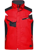 JN Pracovní vesta Strong 02.0 red/black model 22491152 - Daiber