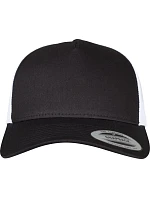Flexfit 6506 5 panelová Retro Trucker kšiltovka 55.6506 black/white
