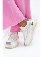 Dámské Sportovní Obuv Cross Jeans II2R4017C Bílé