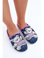 Dámské domácí pantofle  Námořnická modrá model 21681235 - Inblu