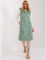 Kamizelka AT KZ pistacjowy model 19367688 - FPrice Kamizelka AT KZ pistacjowy model 19367688 - FPrice